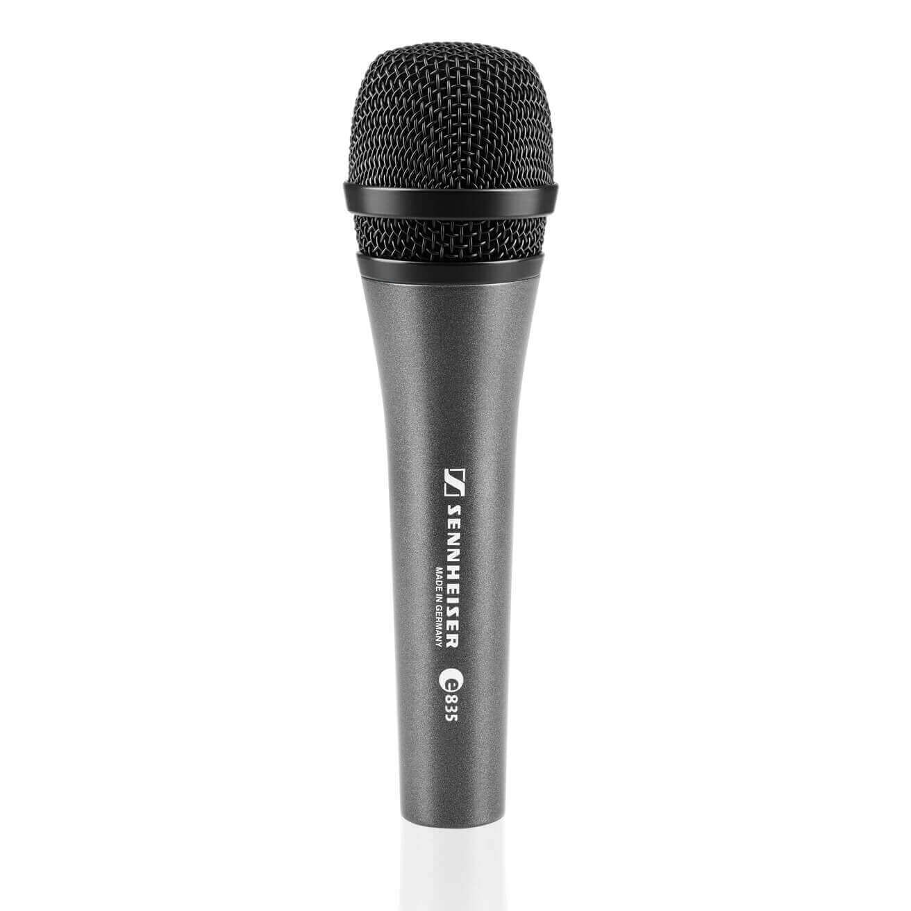 Sennheiser e 835 micrófono cardioide de escenario para vocalista principal